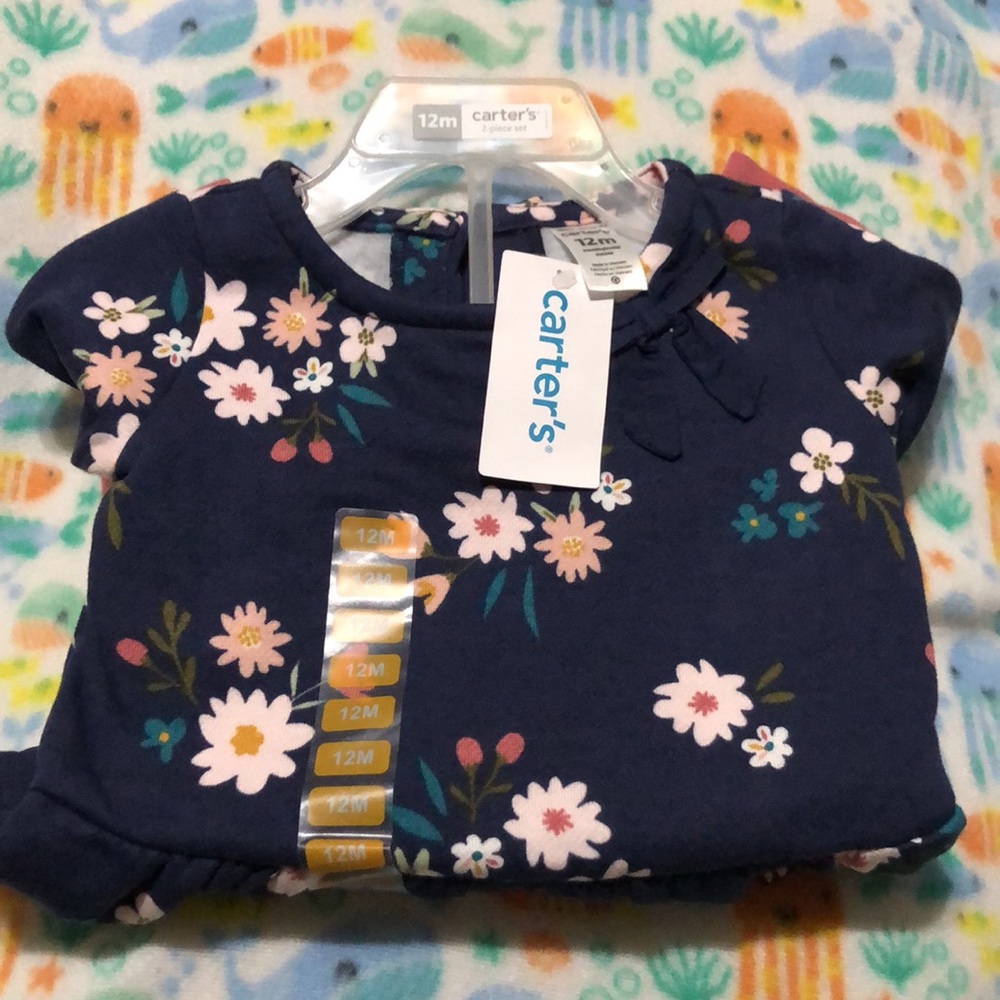 Carter’s 2-pc Floral Pant Set - Picture 13 of 13